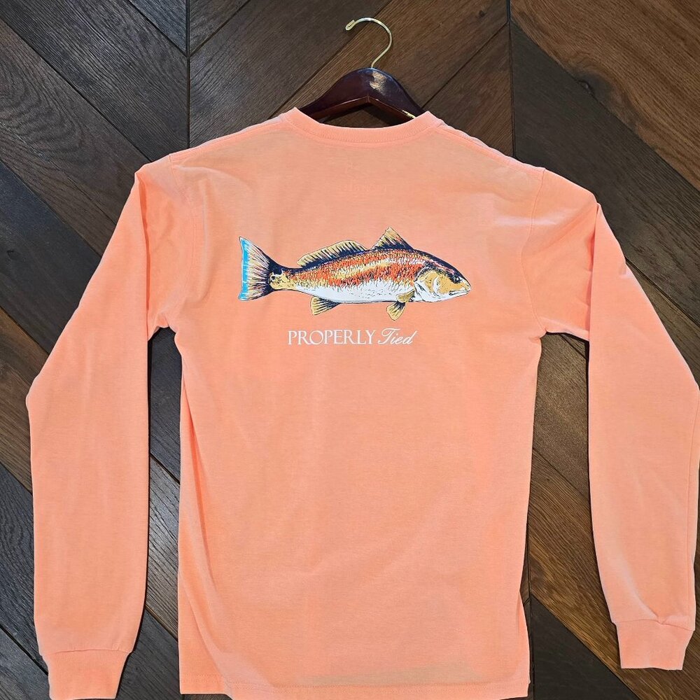 Properly Tied Long-Sleeve Tee Men's Size Small
